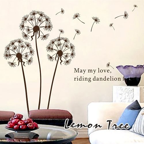 Decorative Wall Stickers wall stickers!dandelion decorative removable wall wallpaper Decorative Wall Stickers wall stickers!dandelion decorative removable wall wallpaper