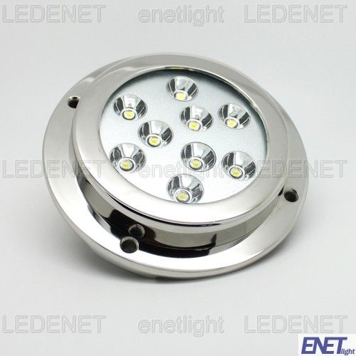 27W Underwater Boat LED Light LEDs Wakeboard Board Marine Lights Under