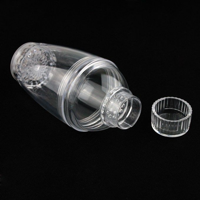 Light Up LED Cocktail Shaker Shakers Multicolored Flashing Bar Sets