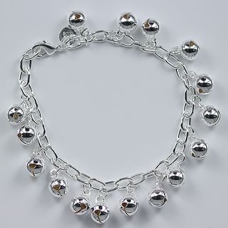 Best-Sprzedający Biżuteria 925 Silver Jingle Girl Charm Bransoletka Darmowa Wysyłka 10piece / Lot
