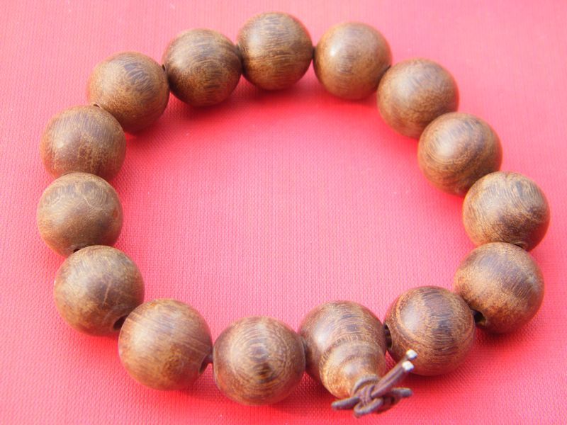 chinese wood bead bracelet