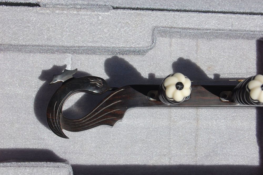 BanHu al por mayor, ala de pájaro de Banhu del wingceltis negro, instrumento musical de China, fabricantes que venden
