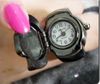 Best Selling Vintage Skull Cover Finger Ring Horloge Persoonlijkheid Ringen Horloges Stretch Strap 30pcs / lot