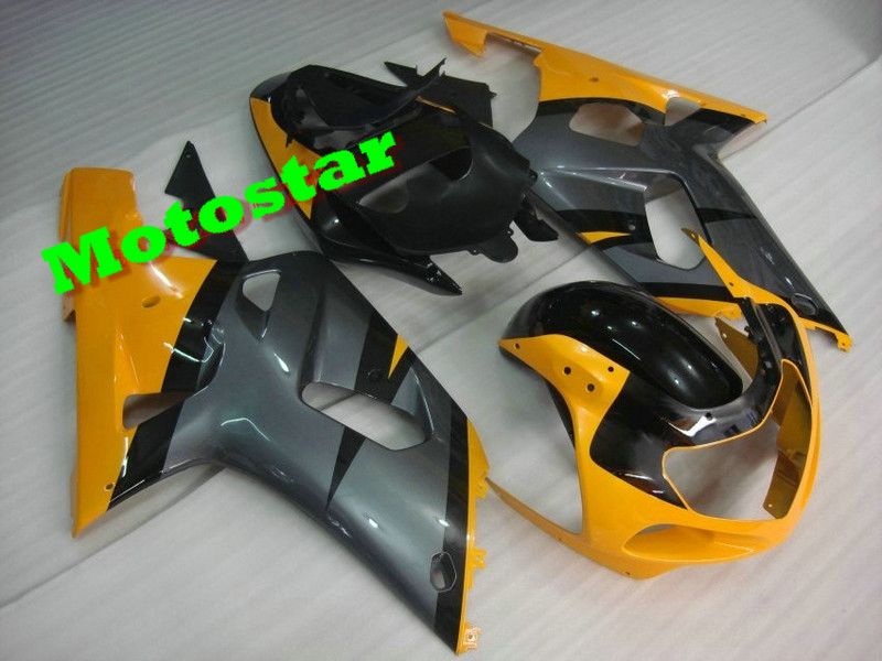 YELLOW Fairings set for GSXR 600 750 K1 2001 2002 2003 GSXR600 GSXR750 01 02 03 Free Windscreen