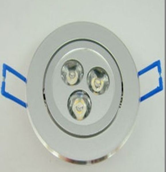 3w High Power Led Recessed Ceiling Light Downlight Warm White Bulb