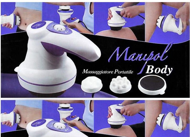 Novo massageador de corpo inteiro RelaxTone gordura remove máquina fina com 3 cabeças 3799063