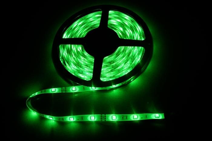 10m 5050 SMD RGB LED Strip Light 5M 150LED LAMP Vattentät + IR-fjärrkontroll 5M 30LED / M Festival LED-remsa