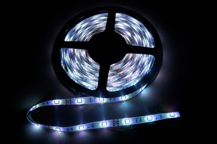 10M 5050 SMD RGB LED-Streifenlicht 5M 150LED-Lampe wasserdicht + IR-Fernbedienung 5m 30LED/m Festival-LED-Streifen