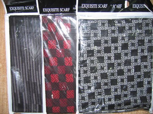 Men's scarf Scarves Mens Neck scarf Fashion Scarf Soft Warm 10pcs/lot #1786