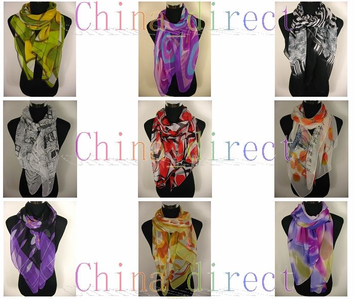 Moda chica mujer bufanda bufandas chal 20 unids/lote #1802