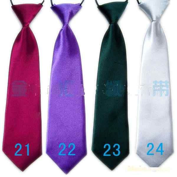 bébé garçon école mariage cravates cravates cravate-couleurs unies 32 enfant cravate école garçon