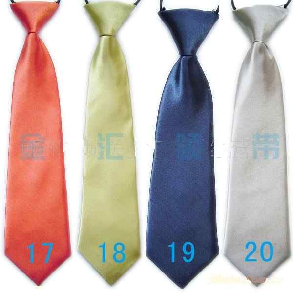 Baby Boy scuola matrimonio cravatte elastiche collo cravatte-tinta unita tinta unita 32 scuola bambino cravatta ragazzo