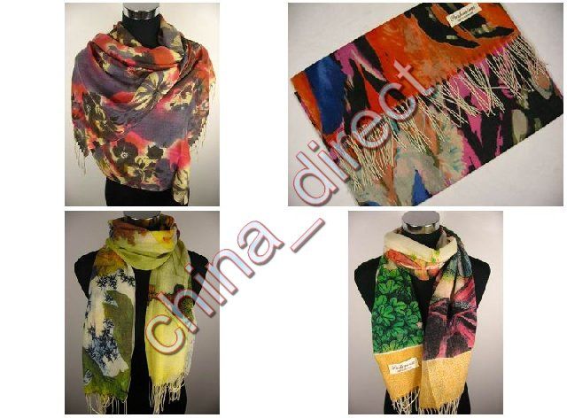 Moda Xale Envoltório lenço Cachecóis Cachecol Neckscarf Envoltório cachecol 10 pçs / lote # 1864