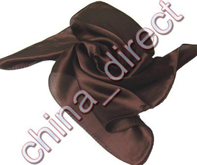 Carré uni 100% soie écharpe cou foulards foulard en soie écharpes charme #1902