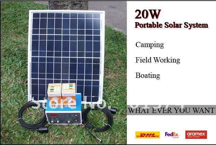 2021 Complete Home Solar Power System/ 20 Watt Home Light
