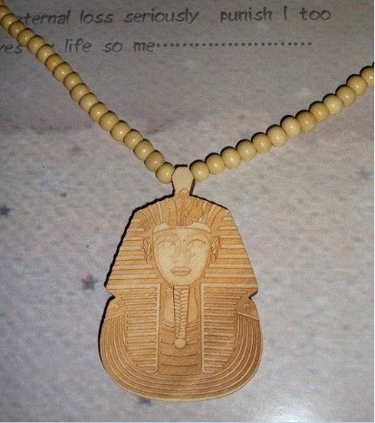 Farao bit olika färger bra trä nyc halsband farao stycke 10st / parti