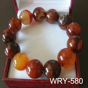 Nuovi arrivi! Beads 2pcs / lot dei branelli della gemma di corniola di corniola dell'agata rossa naturale del braccialetto di corniola