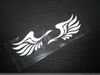 100PR/LOT cheap car decals Bumper stickers Fly wing Decal The rearview mirror sticker