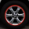 50Set / Lot Partihandel Car-Styling Reflective Wheel Rim Stripe Stickers Dekaler 17 '' 18 '' 19 '' Många färger