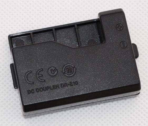 ACK-E10,ACKE10+DR-E10 AC Power Supply ,Camera AC Adapter for Canon EOS