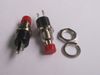 200 Pcs Per Lot SPST Mini Push Momentary Switch 250V 3A 125V 6A Black or Red or Green Cap 310j