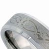 Tungsten Ring Tungsten Carbide Celtic Dragon Laser Rings