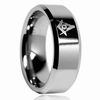 Tungsten Pierścień Tungsten Carbide Celtic Masonic Pierścienie