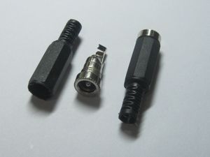 Wholesale handle connector resale online - 50 x2 mm DC Power Female Jack Connector Adaptor Plastic Handle