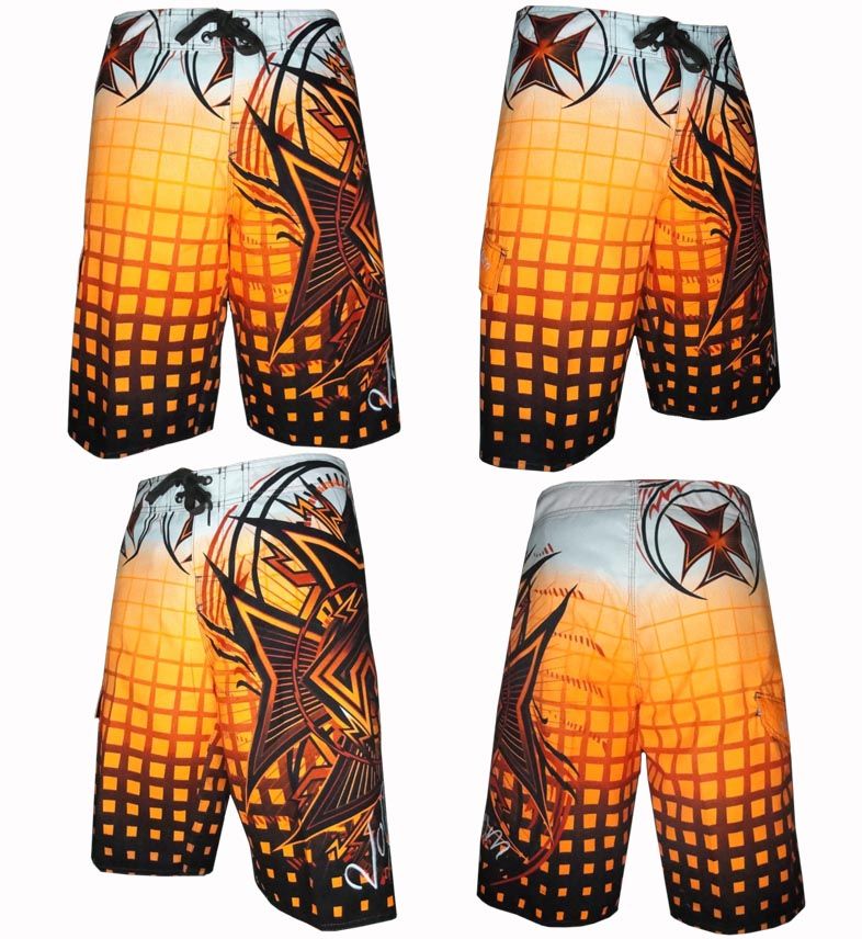Awesome Mens Surf Board Shorts Boardshorts Swimwear SZ 30 38 159 From