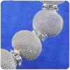 Best-seller 1000 pc Esferas De Basquete Brincos de Argola De Cristal Rondelle Strass Beads 8mm