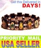 20% off!Good wood Jesus Mens Jewelry Stretch Bracelet Religious Rosary Friendship Bracelets Brand New Free Shipping