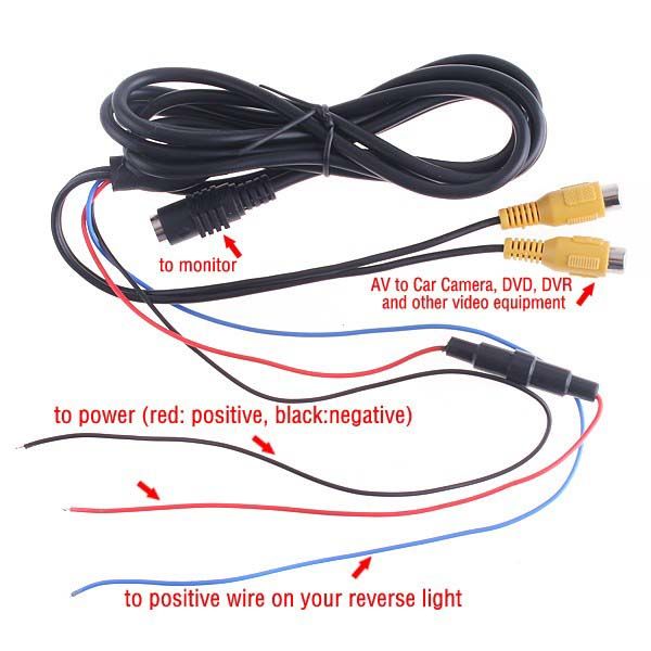 12V24V 18 LED IR LED Reversing backup Camera Car Rear View Kit 7quot LCD Monitor for Bus Truck with 20M video cable9527297