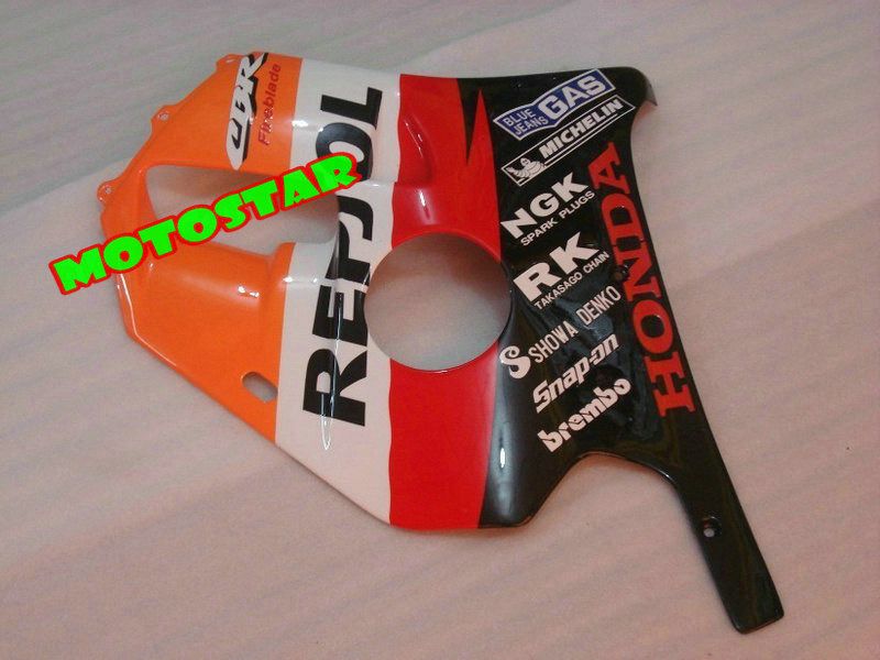 Högkvalitativ Repsol Fairings Kit för Honda CBR250RR CBR250 RR MC22 CBR 250RR NC22 CBR22 250R 1990-1994 FAIRING