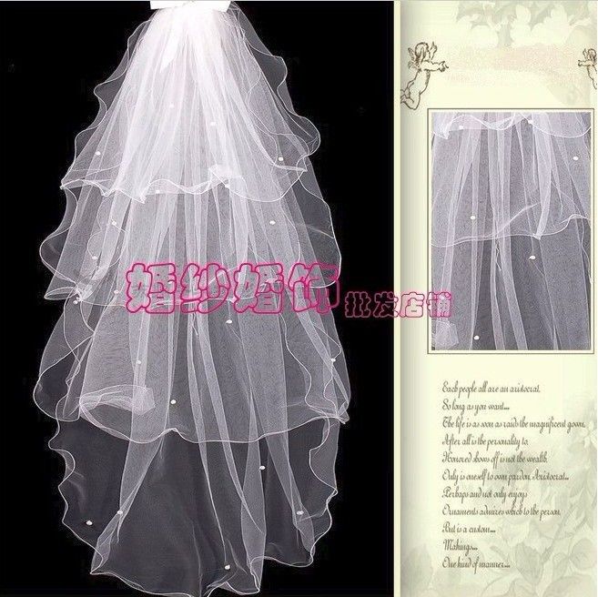 Bridal Veil, Long Veil ,Bow Veil ,Multi Layer Veil, Wedding Veil