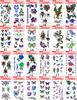 50 pcs/lot Temporary Tattoos Tattoo Stickers For Body Art Painting Waterproof Mix Designs Order A1-47