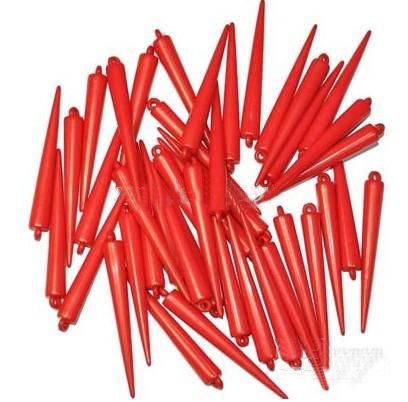 

free Lowest price RED 1000pcs CCP Basketball Wives Earrings Spikes Beads Mix Colors Size:4x35MM/6x53MM