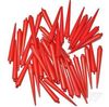 free Lowest price RED 1000pcs CCP Basketball Wives Earrings Spikes Beads Mix Colors Size:4x35MM/6x53MM