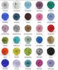 Top quality 12 MM Shamballa Cristal DIY Argila Spacer Beads Para Pave Rhinestone Disco Balls Beads 100 pc