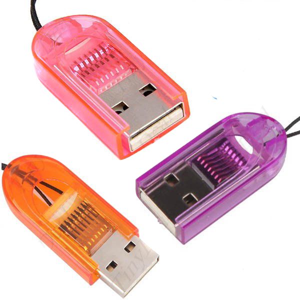 Smallest MicroSD / TransFlash / T Flash / TF USB2.0 Memory Card Reader From Cindy88, 0.71