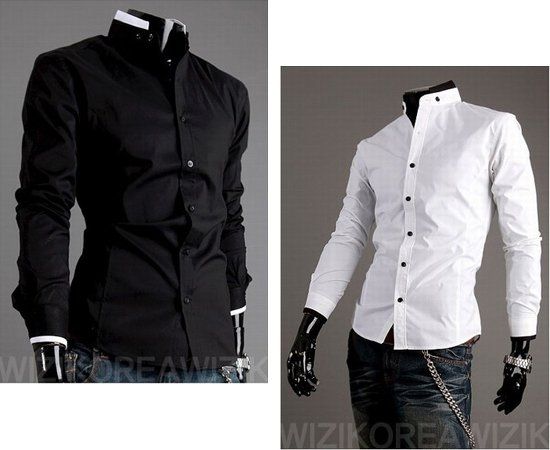 Camisa de los hombres moda camisa de los hombres del vestido ocasional de los hombres