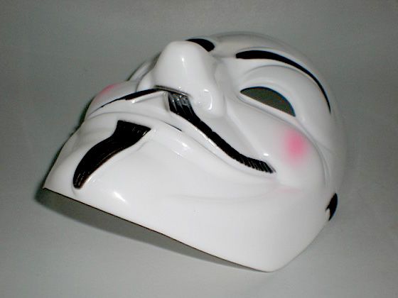 Wholesale And Retail Fashion Cool V Mask Vendetta For Halloween Party Made By Plastic Face Mask