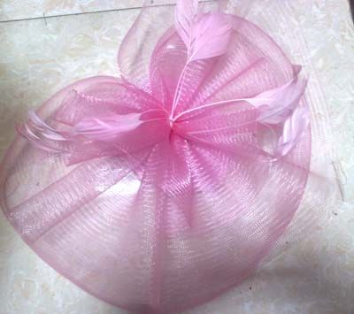 Feather Hair Mesh Hat Fascinator Clip Flower Wedding Party Fascinator lot19521882621