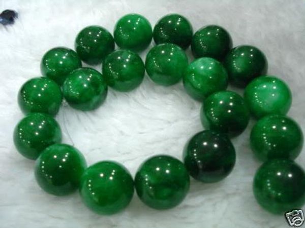 

DIY semi-finished products 10mm Green Emerald Gems Round Loose Bead 15 inches