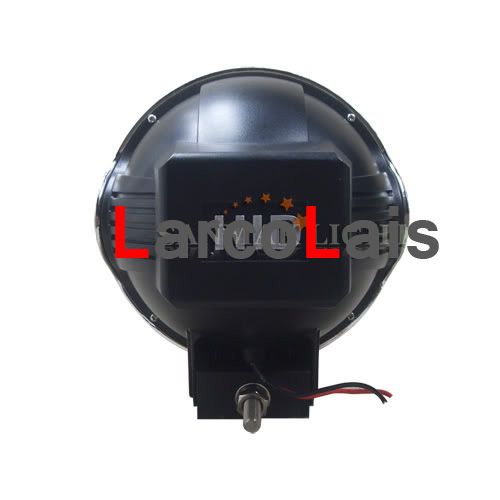 55W 7 HID XENON DRIVING SPOTLIGHT FLOOD OFFROAD LIGHT 4WD 4X4 Truck