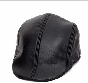 Newsboy Beret Leather Style Flat Cap Hat DEC Cabbie Gatsby 10pcs/lot#1959