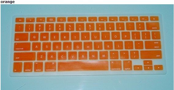 Чехол для ноутбука Силиконовый KeyBoard Защитная крышка для MacBook 12 цветов 10 шт. / Лот