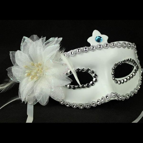 Decorating Masquerade Masks Flower Mask Snow White Decoration Masquerade Mask Half Face Party 2 Decorating Masquerade Masks Flower Mask Snow White Decoration Masquerade Mask Half Face Party 2