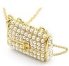 Hotsale !Women`s Jewelry Gold pearl Necklace Wallet Chain jewelry