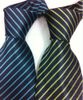 Mens south korea silk Stripe Necktie Stripe tie Business Tie Plain jacquard ties mixed 16pc/lot#139