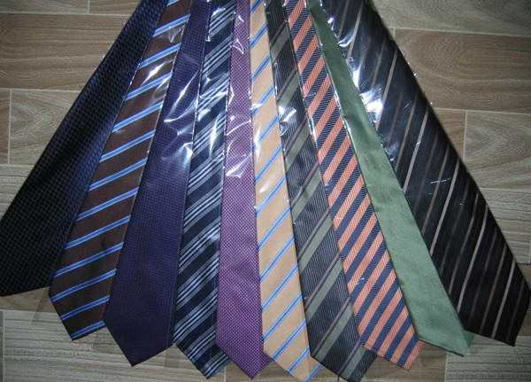 Męskie Korea Południowa Jedwabna pasek Necktie Stripe Tie Business Tie Plain Jacquard Krawaty Mieszane / # 139